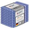 Glart 48GR set 10 canovacci in cotone, 45x90 cm, assorbenti, lavabili