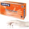 Walking Guanti in Lattice con Polvere Monouso Bianchi - Walking Sensitive