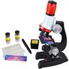 Itian Science Microscope Kit for Children 100x 400x 1200x Refined Scientific Instruments Toy Set for Early Education by AOSHIJIE