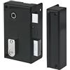 Yale YAV36D Serratura ad Applique Verticale a Fustello, 2 Chiavi, Versione Destra-per Porta Interna, Cachi, Droite