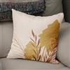 BonaMaison Decorative Cushion Cover, Orange-Off White Throw Pillow Covers, Home Decorative Pillowcases for Livingroom, Sofa, Bedroom, Size: 43X43 Cm - Designed and Manufactured in Turkey