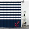 Bonhause Tenda Doccia Pesce Tropicale Corallo Mare Blu 180 x 180