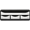 Exacompta - Rif. 3197213D - Mini cassettiera singola a 4 cassetti per riporre piccoli utensili, dimensioni esterne: profondità 27 x larghezza 35,5 x altezza 13,5 cm, bianco lucido