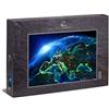 Ulmer Puzzleschmiede - Puzzle Europa: puzzle 1000 pezzi - L'Europa vista dallo spazio di notte