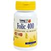 Long Life Linea Benessere dell'Organismo Integratore Folic 400 100 Compresse