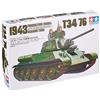 Tamiya TAM35059 35059 T34/76 1943 Carro armato russo 1:35 Kit modello militare