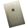 RELAX DESIGN Piatto doccia 90X100 in resina effetto legno Rocky Wood : Colore - Cemento
