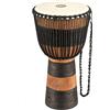 Meinl Percussion ADJ3-L+BAG - Djembe, collezione Earth Rhythm, Misura grande (12/30,48 cm), Custodia inclusa, Colore: Marrone
