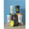 Americano Tazza termica in plastica riciclata personalizzata Americano Eco 350 ml personalizzate o neutre