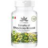 herba direkt Rhodiola rosea in capsule top 500mg - 60 Capsule - 15mg di Radice di Rosavina | HERBADIREKT by Warnke Vitalstoffe - Qualità da farmacia tedesca