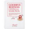 Miin Korean Cosmetics Benton Goodbye redness - centella mask pack