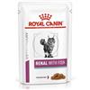 Royal Canin Renal Veterinary Diet Renal per Gatto da 85g Gusto Pesce