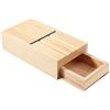 PH PandaHall Taglierina per Sapone Fatto in Casa Legno Scatola Taglia Sapone, Taglierina per Sapones Regolabile con Cassetto Forniture per Saponi Fatti a Mano e Candele Rifinitura Fai Da Te