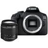 Canon Kit Fotocamera Reflex Canon EOS 2000D + Obiettivo 18-55mm DC III - Prodotto in Italiano[Prodotto ufficiale - Garanzia Canon 2 Anni]