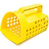 Nokta makro sand scoop gialla setaccio paletta plastica forata per sabbia - MAK160064