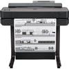 Hp Plotter Hp DesignJet T650 61cm 24'' 4 Tinten/81(A1)/h/A3Kass/(W)LAN ''non [5HB08A#B19]