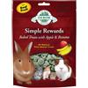 Oxbow simple reward baked treats mela e banana 60 g