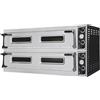Ristoattrezzature Modello: 100260120011977,Forno elettrico panetteria per pane meccanico trifase capacità 4+4 teglie 40x60 cm 2 camere da 1230x840x175h mm