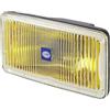 HELLA 1ND 005 700-421 Alogeno-Fendinebbia, Comet 550, 12V, rettangolare, Montaggio, esterno, Lente diffusore cristallina, colore diffusore luce giallo, Dx/Sx