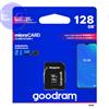 GOODRAM microSD 128GB GOODRAM SDXC c10 UHS-I/U1 M1AA con adattatore 100R/10W - M1AA-1280R12