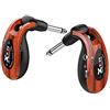Xvive U2 - Sistema Wireless per Chitarra, Basso e altri strumenti, ricaricabile 2.4GHz, Trasmettitore/Ricevitore digitale, colore: Redwood