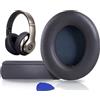 SoloWIT® Cuscinetti Auricolari Di Ricambio per Beats Studio 2 e Studio 3 Wired/Wireless Cuffia con morbida pelle proteina/memory foam/nastro adesivo forte - Shadow Grey