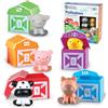 Learning Resources Fattoria Peekaboo, 18+ Mesi, Gioco Educativo con Fienili Numerati, Animali da Indossare e Sviluppo Motricità Fine