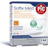 Pic Solution CEROTTO PIC SOFFIX MED IN TNT CON TAMPONE CENTRALE ASSORBENTE STERILE MONOUSO 10X15 CM ANTIBATTERICO 5 PEZZI