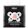 CHICCO SUCCHIETTO COMFORT BLACK&WHITE SILICONE 0-6M