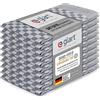 Glart 48SG Set da 10 strofinacci cucina 50x70 cm, grigio, OEKO-TEX 100
