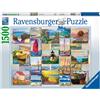 RAVENSBURGER 16820 PUZZLE DA 1500 PZ. COLLAGE COSTIERO