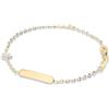 GioiaPura Bracciale Bambino Con Targa Oro 18kt Gioiello Gioiapura Oro 750 GP-S122604