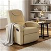 MIlani Home AXA - poltrona reclinabile cm 76,5 x 89/159 x 100/83,5 h