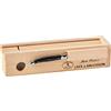 Jean Dubost Laguiole Jean Dubost 61311, Coltello con piccolo tagliere, colore: Nero