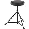 GEWA Seggiolino per Batteria, Tondo Dt-90 Black, Adjustable Altezza, Sostengno Singolo