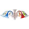 Cristalleria Murano Fantasia - Plafoniera in vetro veneziano multicolor