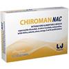 LJ Pharma Linea Benessere Uomo Chiroman NAC Integratore 20 Capsule+20 Compresse