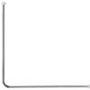 Kleine Wolke 0348101001 - Asta per Doccia ad Angolo 90 x 90 cm, Diametro: 25 mm, Colore: Cromo