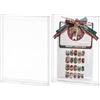 BENECREAT 10 PCS Scatola Rettangolare in Plastica Trasparente in PVC 20x14x1,8cm Scatole Regalo per Matrimonio Biscotti per Feste di Compleanno Cioccolato, Decorazione Domestica