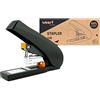smart by Leviatan Cucitrice Smart 1110, Meno Sforzo, Cucitrice con Graffette per Ufficio, 60% di Sforzo in Meno. Custodia Ergonomica di Qualità, Graffette Tipo 23/6-23/13 mm, 100 Fogli