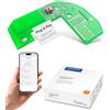 Hekatron Modulo Radio Basic X - Dispositivo Wireless Smart, Compatibile con Allarme Antifumo Hekatron Genius Plus X - Collegabili fino a 20 Allarmi Antifumo