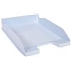 Exacompta - Cod.113262D - Confezione da 6 Vaschette portacorrispondenza Combo Midi Aquarel per formato A4+ - Impilabili - Capacità 500 fogli 80 gr - Dimensioni : 34,7 x 25,5 x 6,5 cm - Blu pastello