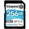 Kingston 256GB Scheda SD Kingston Technology Canvas Go! Plus Classe 10 UHS-I