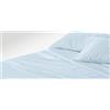 Burrito Blanco T1201 Set di Lenzuola alberghiere Blu, Misto T12, Cotone, Ancho de 105 cm