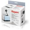 Rayen | Organizer per Utensili per lavello | Spazio Interno Personalizzabile | Vaschetta raccogligocce | Facile da Pulire, ABS, Grigio Chiaro e Grigio Scuro, Dimensioni: 17 x 13,3 x 11,5 cm