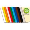 NM Cartoncino Colorato Premium Liscio 35x50 cm - 120 Fogli 200 gr/m² - Pacco Scuola Base