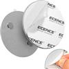 ECENCE 10x Supporto magnetico adesivo per rilevatore di fumo Ø70mm | Holder autoadesivo per rilevatore fumo e in-cendi