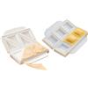 JOSKO Produkte Pansotti&Ravioli Confezione con 2 Stampi per pansotti e ravioli, in plastica, 16,5 x 14 x 4 cm, bianco