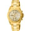Invicta Pro Diver Orologio da Uomo in acciaio inossidabile con movimento Quarzo - 43mm, Oro/Champagne