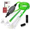 boxtech Cambio d'Acqua per Acquario, Detergente per Ghiaia per acquari Kit con sifone, vestito per il cambio dell'acqua dell'acquario e la pulizia della sabbia dell'acquario